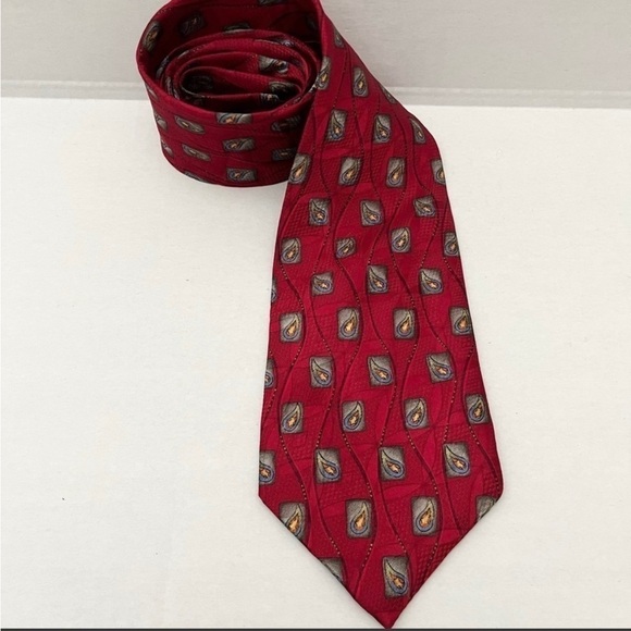 Robert Talbott Other - Robert Talbott Mens Red Pattern Tie